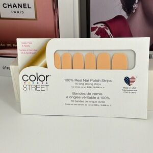 Casserole bundle 7 Color Street Apricot Nail Polish Strips- Havana Honey